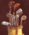 Antique and vintage golf clubs