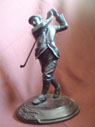 Antique Golf Statue