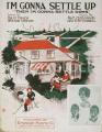 im gonna settle up 1927 Golf Sheet music